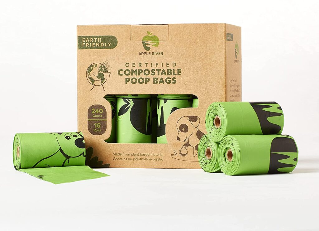 N°2 TOTE Poop Bags: 100% Compostable and Eco-Friendly Dog Waste Bags