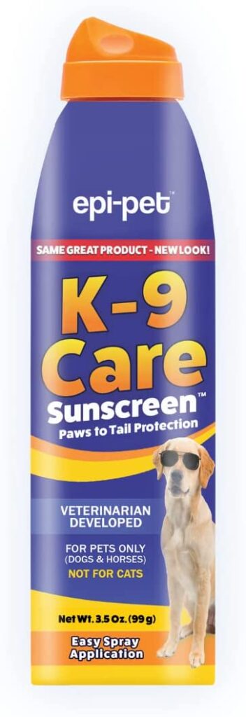 can dogs use human sunscreen