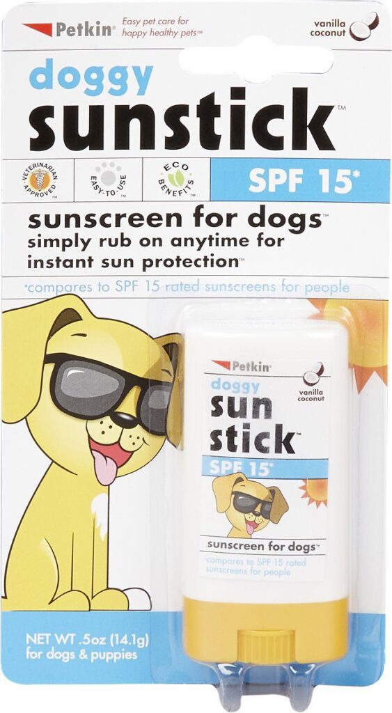 can dogs use human sunscreen